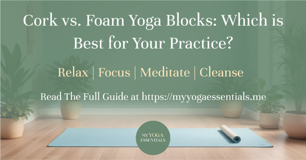 My Yoga Essentials Website - Cork vs. Foam Yoga Blocks_ Which is Best for Your Practice_